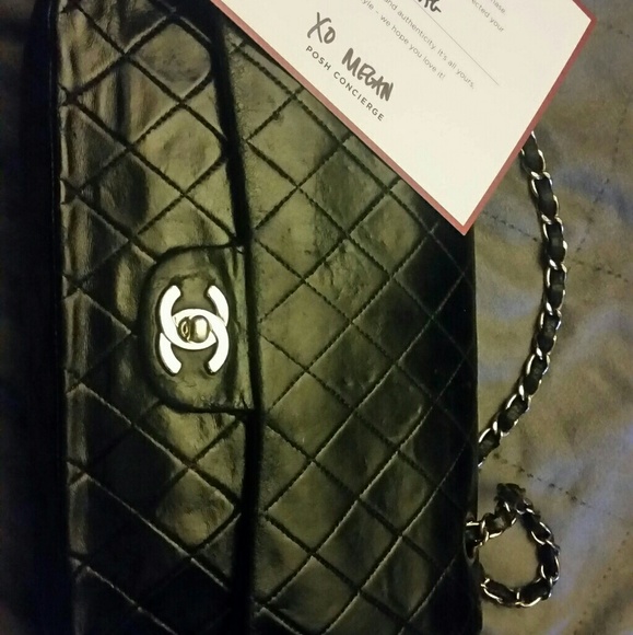 CHANEL black double flap - Picture 8 of 8